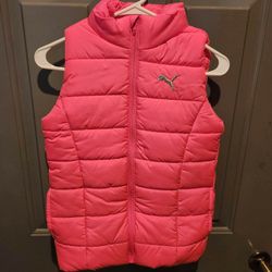 Pink Puma Vest Size 10/12