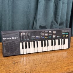 Casio SK-1 Sampling Keyboard 1980s