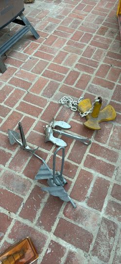Assortment of Boat Anchors