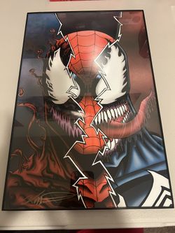 Carnage/Spider-Man/Venom 11x17 Print Signed