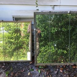 Vintage 3 Door Vanity Mirrors