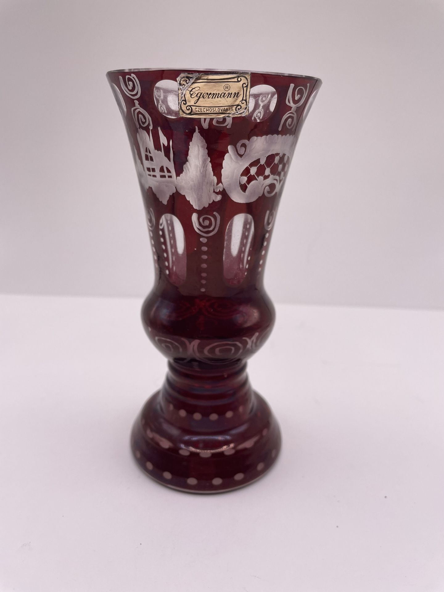 Eggermann Antique Glass Vase