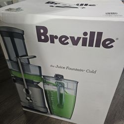 Breville Juice Fountain Cold Centrifugal Juicer - Silver (BJE430SILUSC)