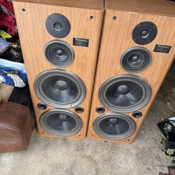 Technics Speakers  And Infinity Jbl