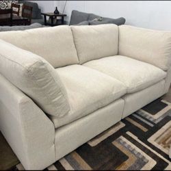 Ultra Plush Feather Cloud 84" Sofa Couch