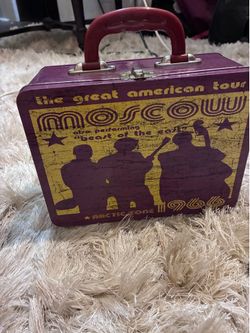The Great American Tour Moscow Metal Lunchbox "Beast of the East” 7x9.5