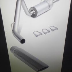 New DNA 3" Catback Exhaust System For 2006-2017 Dodge Ram 1500, V8 Standard Or Crew Cab With 3.5" Stainless Tip 