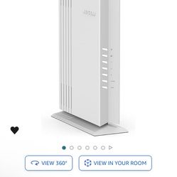 NETGEAR 4-Stream WiFi 6 Dual-Band Gigabit Router (WAX202) - AX1800 Wireless Speed