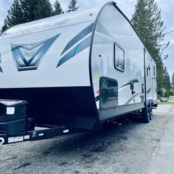 2022 Solar Panel Toy Hauler Trailer RV Camper Prepped For generator