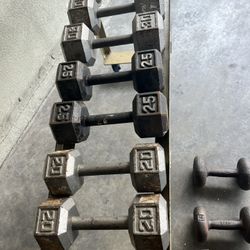 Dumbbells work out & rack with wheels