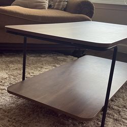 Brown Wood Coffee Table