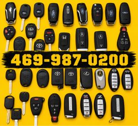 Car keys - Key fobs - Llaves - controlers - Remotes
