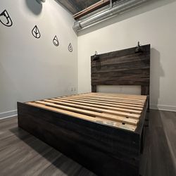 Queen Platform Bed