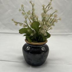 Vase, 3 Inches, Dark Brown 
