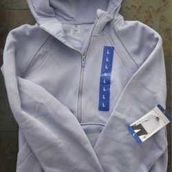 Danskin Womans Purple Pullover Hoodie Size L