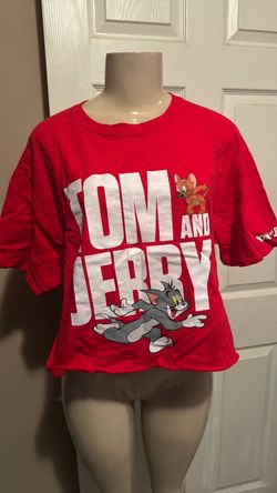 Tom And Jerry Crop Top