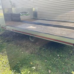 2-place Aluminum Snowmobile Trailer 