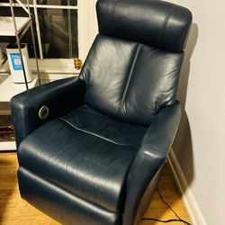 Power Leather Recliner