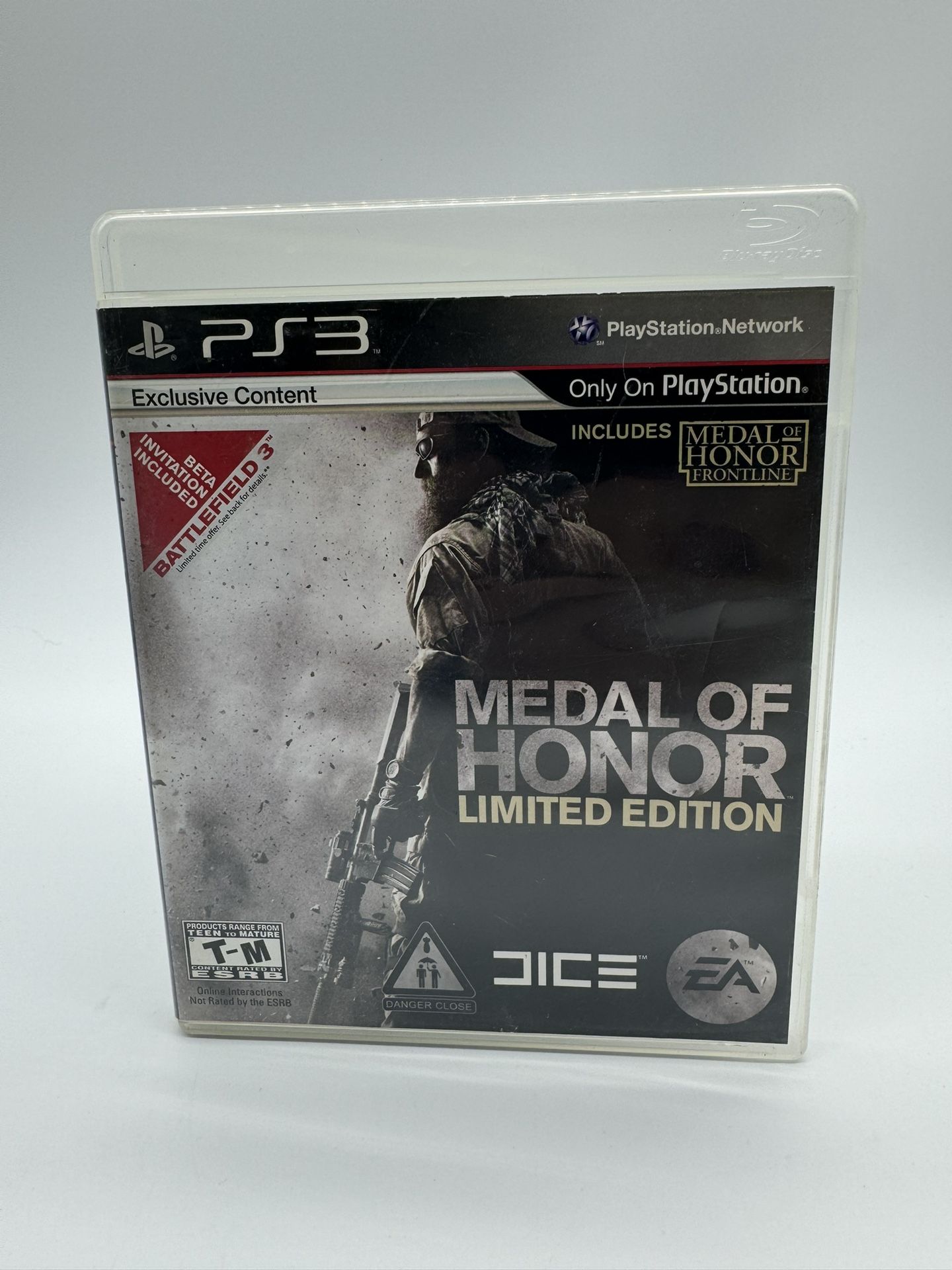 Medal of Honor Limited Edition (Sony PlayStation 3, PS3) Complete CIB & Tested