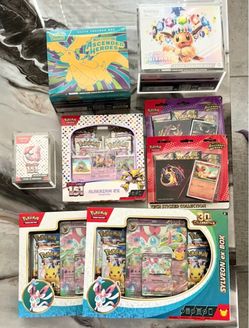 Pokemon cards lot prismatic ascended 151