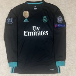 Ronaldo 7 Real Madrid Away 2017/2018 Champions League PLAYER Version Jersey