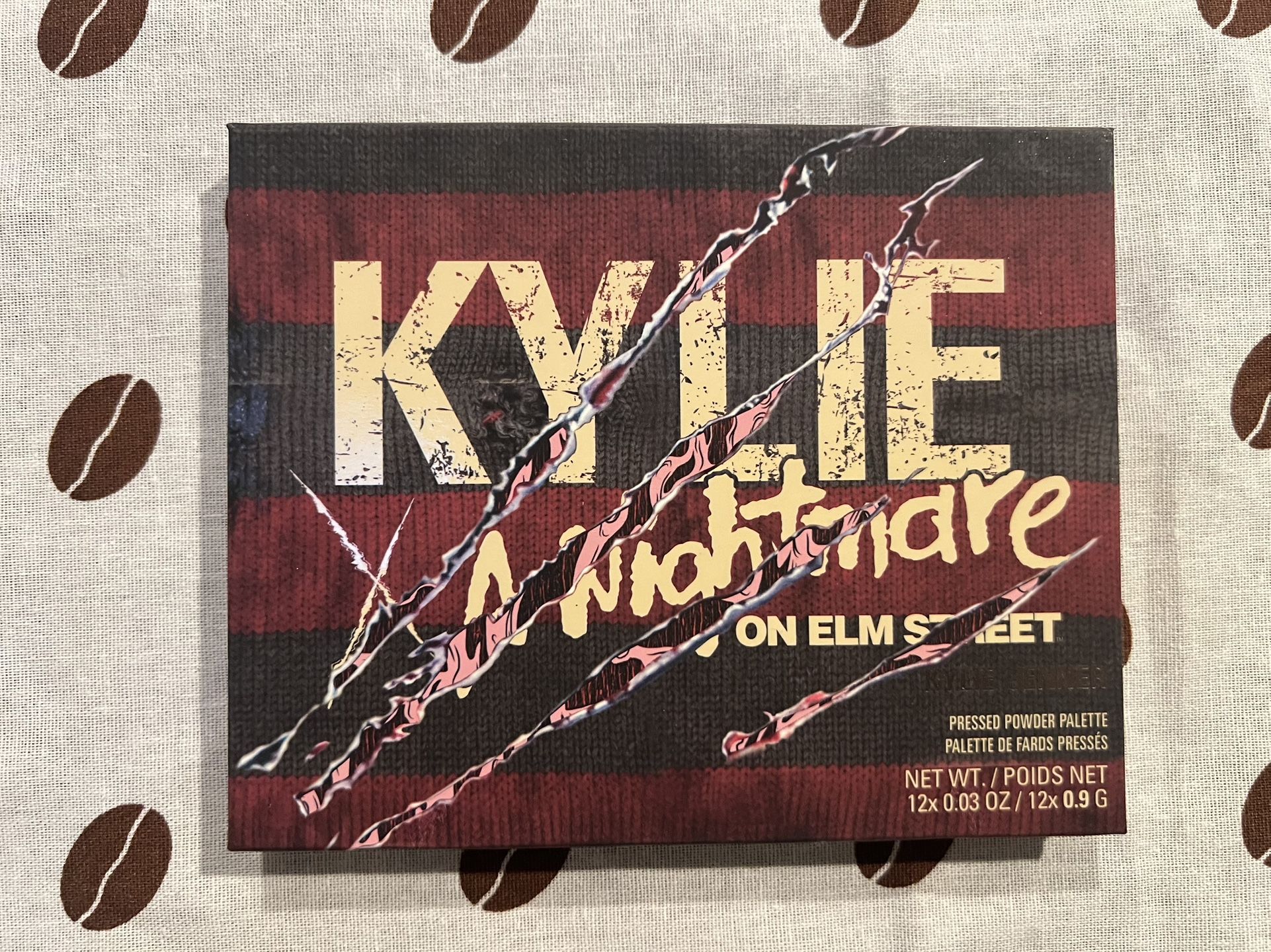 Kylie X A Nightmare On Elm Street Pressed Powder Palette