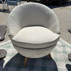 Antique Round Swivel Chair