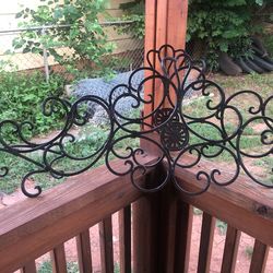Two Metal Wall Art 25.00 Pair