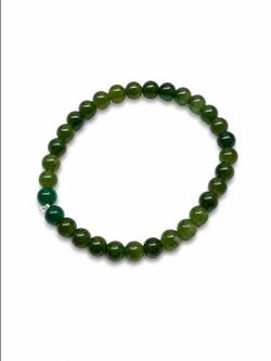 Dark green bracelet