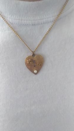 Vintage heart necklace