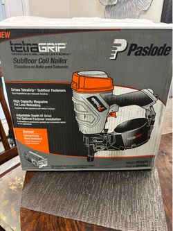 Tetra Grip Subfloor Coil Nailer / Clavadora en Rollo para Subsuelo