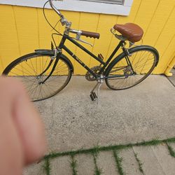 Vintage Green Free Spirit Bicycle 