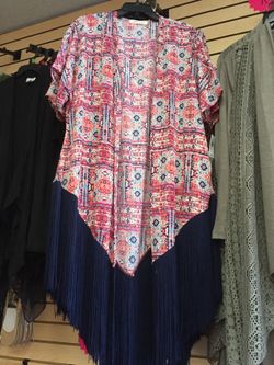 All long shawl tops!! Most regular sizes! Check out my offers!!