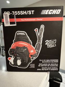 Echo PB-755SH/ST backpack leaf blower brand new never used, few available 