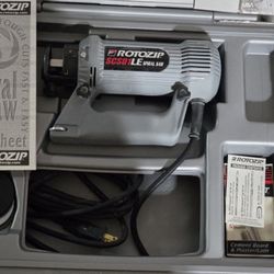 RotoZip Spiral Saw SCS01LE – Excellent Shape + Circle Cutter, Case & Manuals – $65 Firm