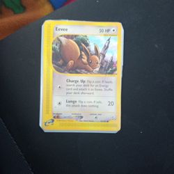 Eevee 2002 Pokemon Card