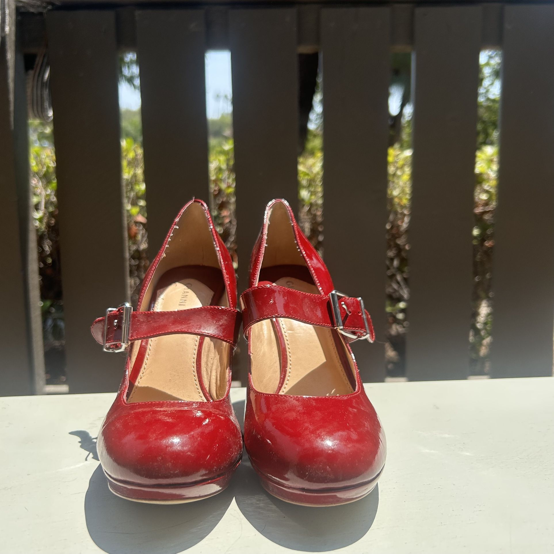 Cherry Red Heels.