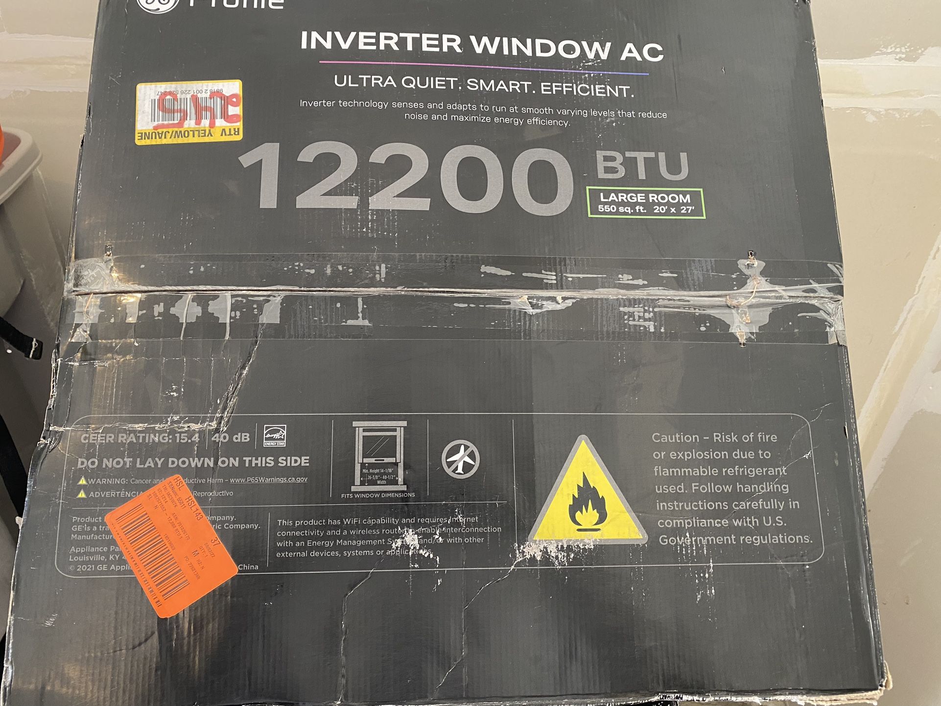 GE Profile Smart Air Con 12200 BTU - WiFi & Voice Control !!!