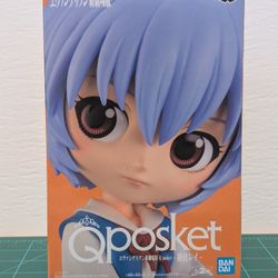 Anime Evangelion Rei Ayanami Q Posket figure