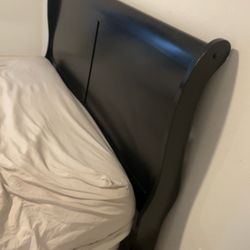 Black Queen Sized bed frame For Sale