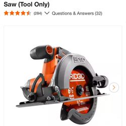 Brand New Ridgid 18V Circular Saw