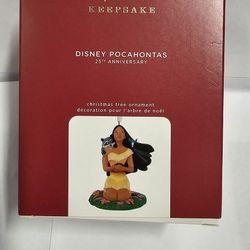 Disney Pocahontas 25th Anniversary Hallmark Keepsake Ornament 2020 GM3581