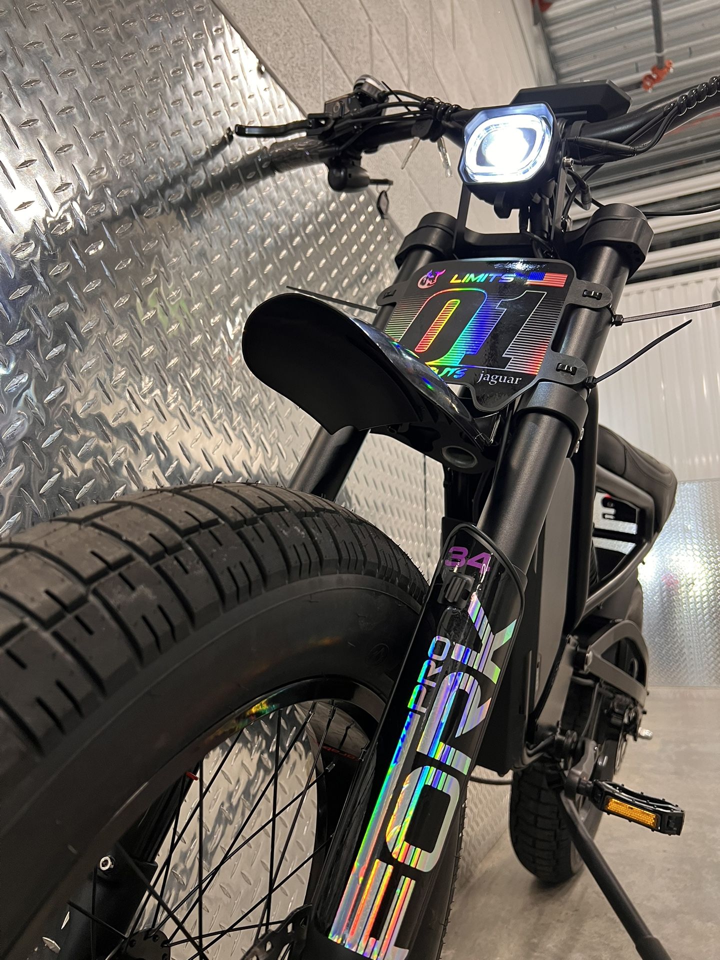 1500W Electric E Bike, (45mph!!!), JAGUAR PRO, 20x4.5 Hybrid Fat Tire!!!🛞