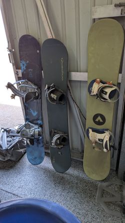 Snowboards $20 each. City of Orange right by Angel Stadium