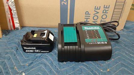 Makita BL1840BDC1 4Ah Battery Charger Starter Pack NEW