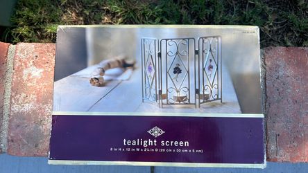 Tealight screen