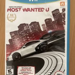 Most Wanted Wii U