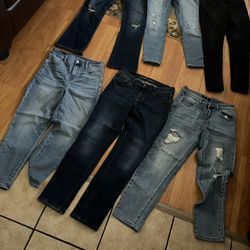 Pantalones De Mujer Talla 27 A $8 La Pieza Muy Buenas Condiciones 