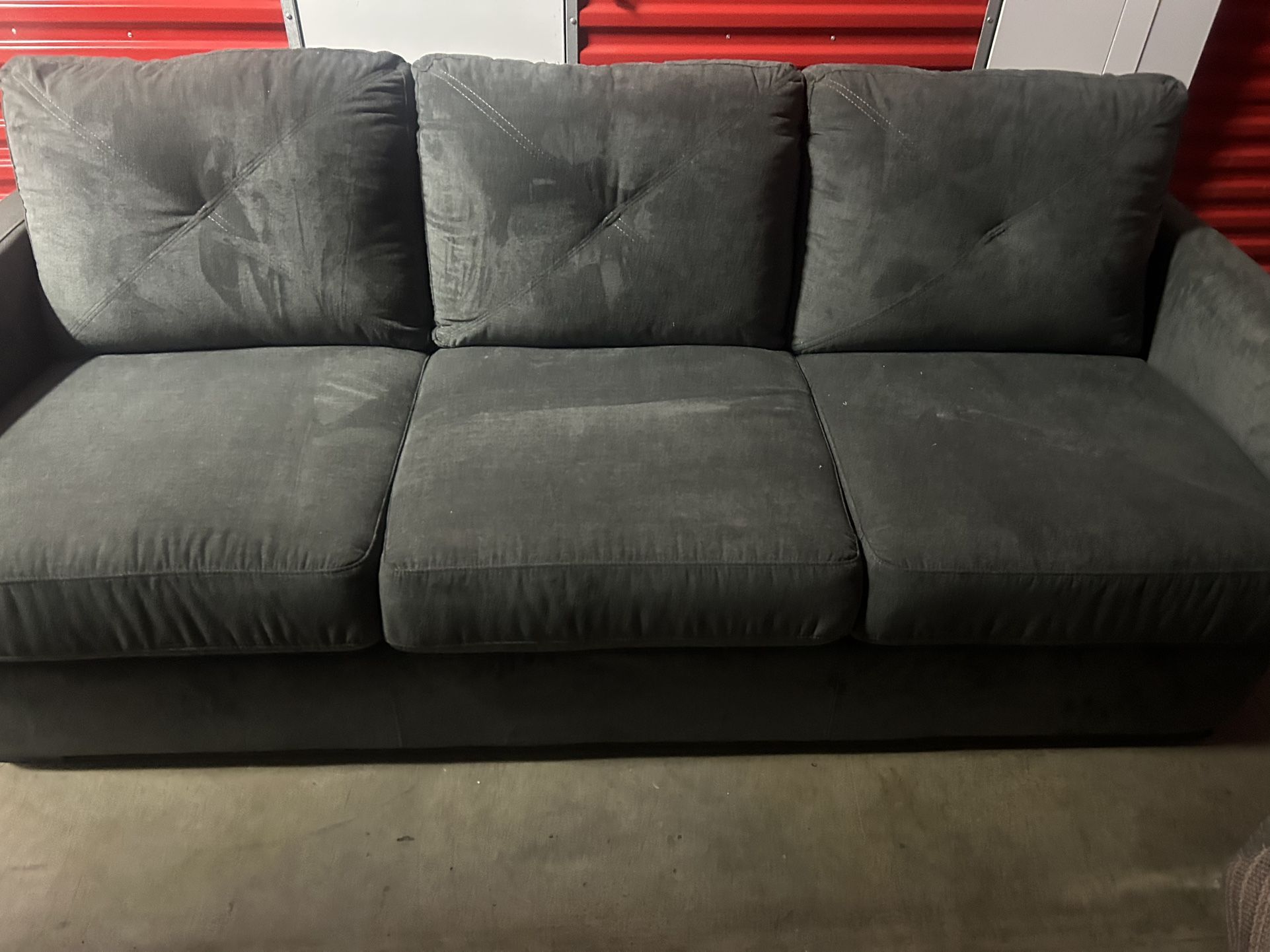 Grey Sofa And Chair