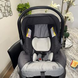 Black And Grey Carseat 
